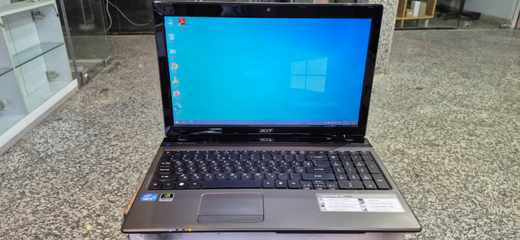 لپ تاپ 15.6 اینچی ایسر مدل Aspire 5750G-I استوک مشابه نو و بسیار تمیز با باتری نو