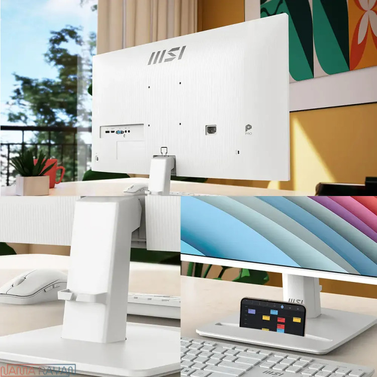 مانیتور ۲۷ اینچ اماسآی مدل MSI PRO MP275W E2 سفید اپن باکس